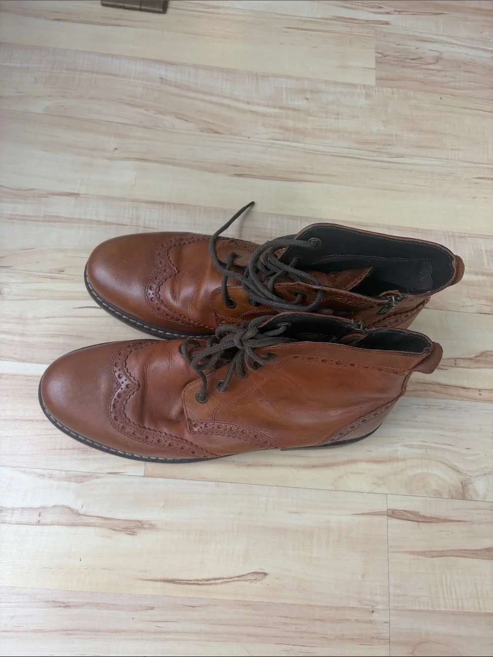 Crevo Leather Boots Men Size 12